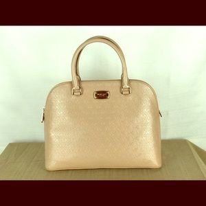 EUC Michael Kors Cindy Oyster Lg Dome Satchel